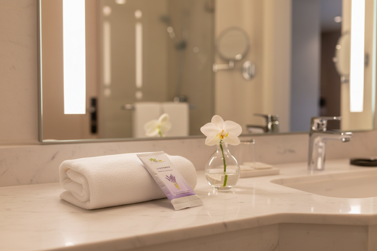 Haga que sus invitados se sientan especiales: Toallas de lujo que se pueden servir calientes o frías